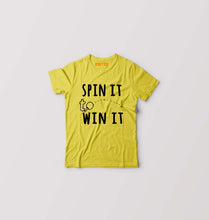 Load image into Gallery viewer, Table Tennie (TT) Kids T-Shirt for Boy/Girl-Yellow-Ektarfa.online
