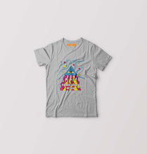 Load image into Gallery viewer, Psychedelic Music Kids T-Shirt for Boy/Girl-Grey Melange-Ektarfa.online
