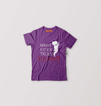 Load image into Gallery viewer, Lucifer Kids T-Shirt for Boy/Girl-purple-Ektarfa.online
