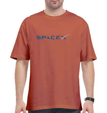Load image into Gallery viewer, SpaceX Oversized T-Shirt for Men-Coral-Ektarfa.online
