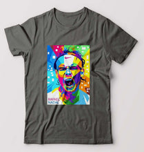 Load image into Gallery viewer, Rafael Nadal (RAFA) T-Shirt for Men-S(38 Inches)-Charcoal-Ektarfa.online
