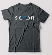 Load image into Gallery viewer, Seven MS Dhoni Thala T-Shirt for Men-Steel grey-Ektarfa.online

