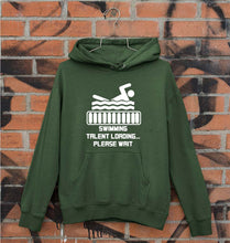 Load image into Gallery viewer, Swimming Unisex Hoodie for Men/Women-Dark Green-Ektarfa.online
