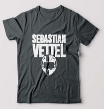 Load image into Gallery viewer, Sebastian Vettel F1 T-Shirt for Men-Steel grey-Ektarfa.online

