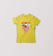 Load image into Gallery viewer, Sevilla Kids T-Shirt for Boy/Girl-Mustard Yellow-Ektarfa.online
