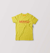 Load image into Gallery viewer, Morbius Kids T-Shirt for Boy/Girl-0-1 Year(20 Inches)-Mustard Yellow-Ektarfa.online
