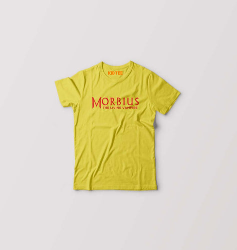Morbius Kids T-Shirt for Boy/Girl-Mustard Yellow-Ektarfa.online