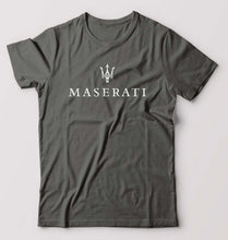 Load image into Gallery viewer, Maserati T-Shirt for Men-S(38 Inches)-Charcoal-Ektarfa.online
