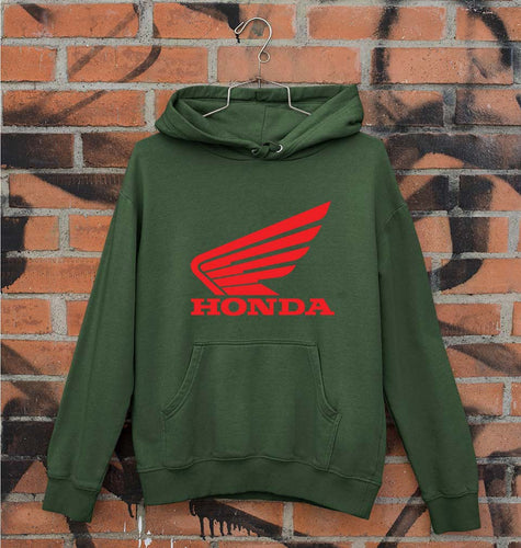 Honda Unisex Hoodie for Men/Women-Dark Green-Ektarfa.online