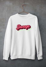 Load image into Gallery viewer, Savage Unisex Sweatshirt for Men/Women-S(40 Inches)-White-Ektarfa.online
