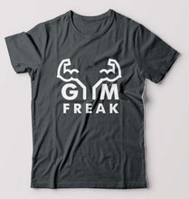 Load image into Gallery viewer, Gym T-Shirt for Men-Steel grey-Ektarfa.online
