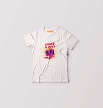 Load image into Gallery viewer, Psychedelic Music Peace Love Kids T-Shirt for Boy/Girl-White-Ektarfa.online
