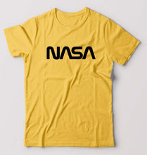 Load image into Gallery viewer, NASA T-Shirt for Men-Golden yellow-Ektarfa.online
