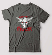Load image into Gallery viewer, The Rock T-Shirt for Men-S(38 Inches)-Charcoal-Ektarfa.online
