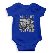 Load image into Gallery viewer, Skull Kids Romper For Baby Boy/Girl-0-5 Months(18 Inches)-Royal Blue-Ektarfa.online
