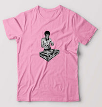 Load image into Gallery viewer, DJ Bruce Lee T-Shirt for Men-S(38 Inches)-Light baby pink-Ektarfa.online
