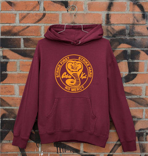 Cobra Kai Unisex Hoodie for Men/Women-Maroon-Ektarfa.online