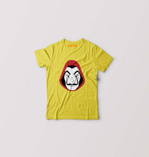 Load image into Gallery viewer, Salvador Dalí Kids T-Shirt for Boy/Girl-Mustard Yellow-Ektarfa.online

