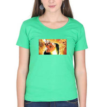 Load image into Gallery viewer, Black Adam T-Shirt for Women-XS(32 Inches)-flag green-Ektarfa.online
