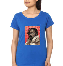 Load image into Gallery viewer, Kendrick Lamar T-Shirt for Women-Royal Blue-Ektarfa.online
