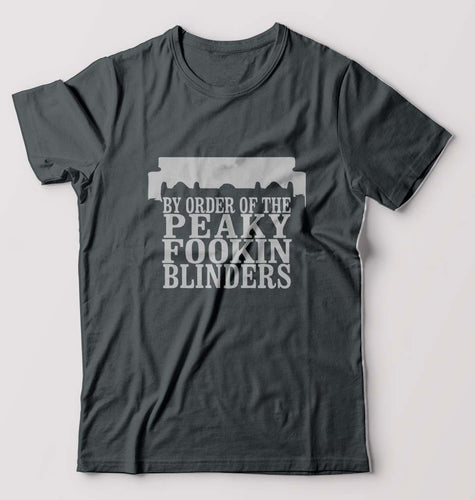 Peaky Blinders T-Shirt for Men-Steel grey-Ektarfa.online