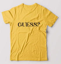 Load image into Gallery viewer, Guess T-Shirt for Men-Golden Yellow-Ektarfa.online
