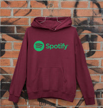 Load image into Gallery viewer, Spotify Unisex Hoodie for Men/Women-Maroon-Ektarfa.online
