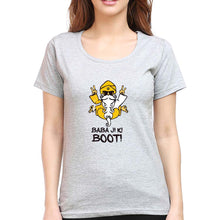Load image into Gallery viewer, Weed T-Shirt for Women-Grey Melange-Ektarfa.online
