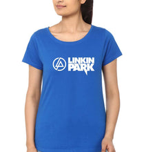 Load image into Gallery viewer, Linkin Park T-Shirt for Women-XS(32 Inches)-Royal Blue-Ektarfa.online
