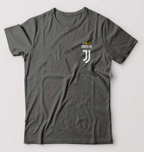 Load image into Gallery viewer, Juventus Logo T-Shirt for Men-Charcoal-Ektarfa.online
