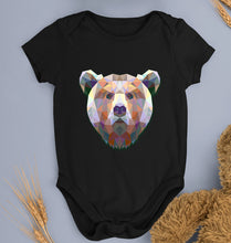 Load image into Gallery viewer, Bear Kids Romper For Baby Boy/Girl-0-5 Months(18 Inches)-Black-Ektarfa.online
