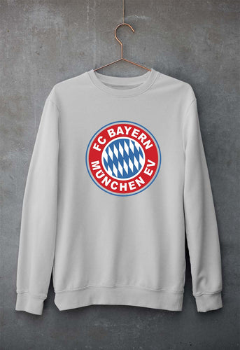 Bayern Munich Unisex Sweatshirt for Men/Women-Grey Melange-Ektarfa.online