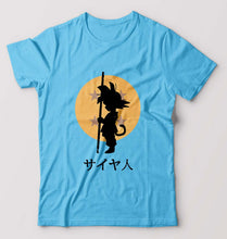 Load image into Gallery viewer, Dragon Ball Goku T-Shirt for Men-Light Blue-Ektarfa.online
