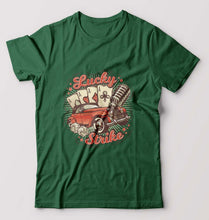Load image into Gallery viewer, Poker T-Shirt for Men-S(38 Inches)-Bottle Green-Ektarfa.online
