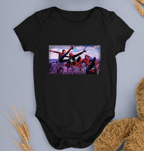 Load image into Gallery viewer, Spiderman Superhero Kids Romper For Baby Boy/Girl-0-5 Months(18 Inches)-Black-Ektarfa.online
