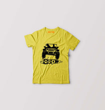 Load image into Gallery viewer, Jeep Kids T-Shirt for Boy/Girl-Yellow-Ektarfa.online
