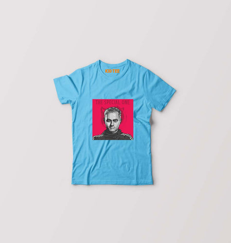 José Mourinho Kids T-Shirt for Boy/Girl-Light Blue-Ektarfa.online