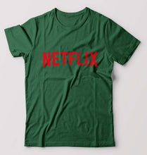 Load image into Gallery viewer, Netflix T-Shirt for Men-Bottle Green-Ektarfa.online
