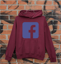 Load image into Gallery viewer, Facebook Unisex Hoodie for Men/Women-Maroon-Ektarfa.online
