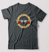Load image into Gallery viewer, Guns and Roses T-Shirt for Men-Steel grey-Ektarfa.online
