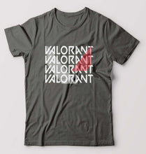 Load image into Gallery viewer, Valorant T-Shirt for Men-Charcoal-Ektarfa.online
