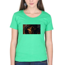 Load image into Gallery viewer, Mortal Kombat T-Shirt for Women-XS(32 Inches)-flag green-Ektarfa.online
