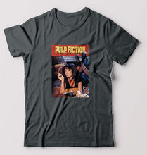 Load image into Gallery viewer, Pulp Fiction T-Shirt for Men-S(38 Inches)-Steel grey-Ektarfa.online
