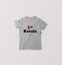 Load image into Gallery viewer, I Love Kerala Kids T-Shirt for Boy/Girl-Grey-Ektarfa.online
