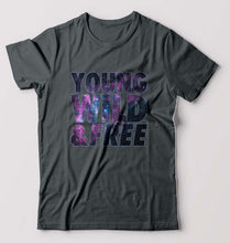 Load image into Gallery viewer, Young Wild Free T-Shirt for Men-Steel Grey-Ektarfa.online
