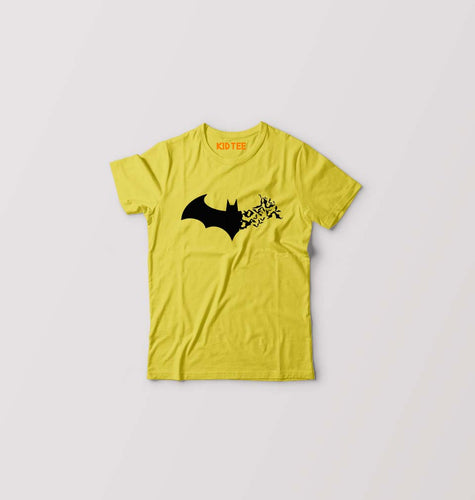 Batman Kids T-Shirt for Boy/Girl-Yellow-Ektarfa.online