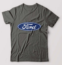 Load image into Gallery viewer, Ford T-Shirt for Men-S(38 Inches)-Charcoal-Ektarfa.online
