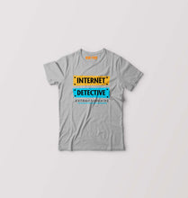 Load image into Gallery viewer, Internet Kids T-Shirt for Boy/Girl-Grey-Ektarfa.online
