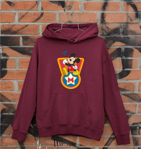 Mickey Mouse Unisex Hoodie for Men/Women-Maroon-Ektarfa.online