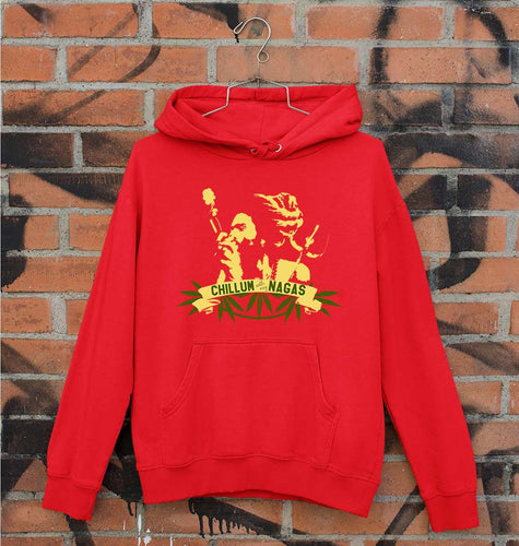 Chillam Weed Unisex Hoodie for Men/Women-Red-Ektarfa.online